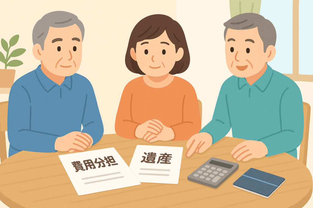 【結論】相続手続きの費用は相続人全員が払うのが一般的