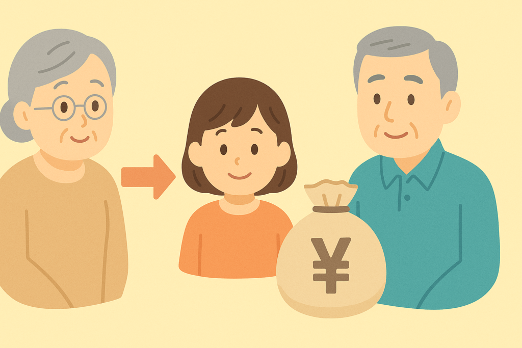 孫が財産を受け取るパターンと注意点