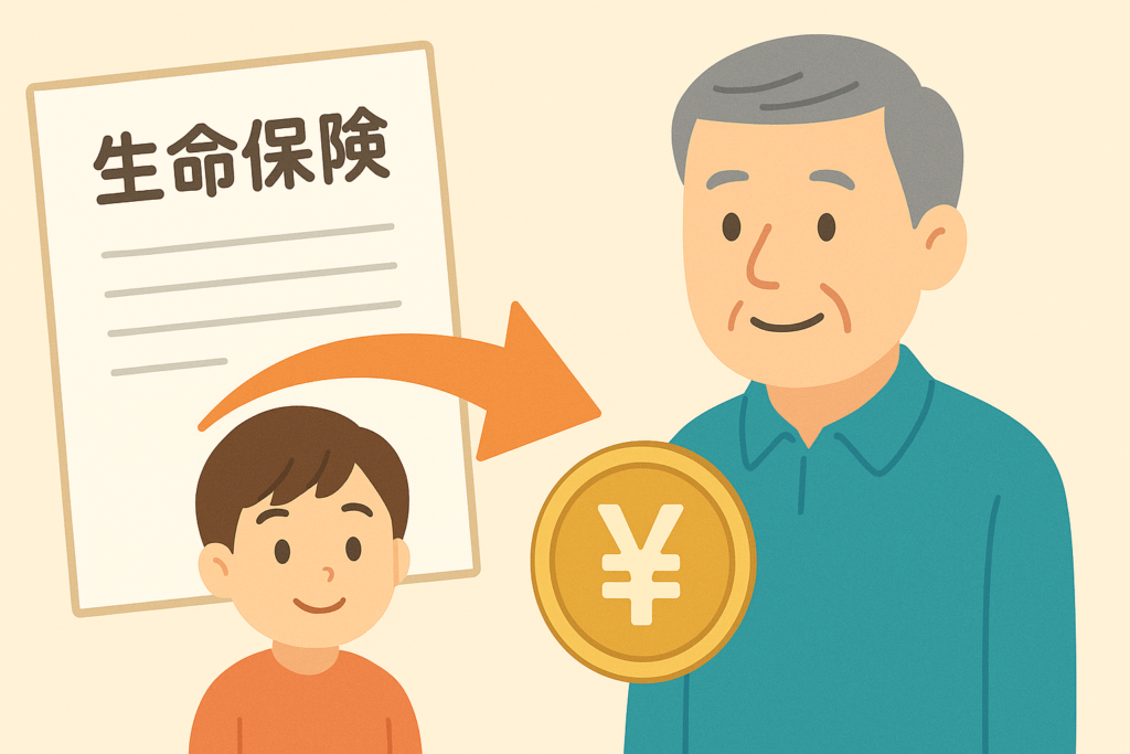 生命保険を活用して孫に資産を残す