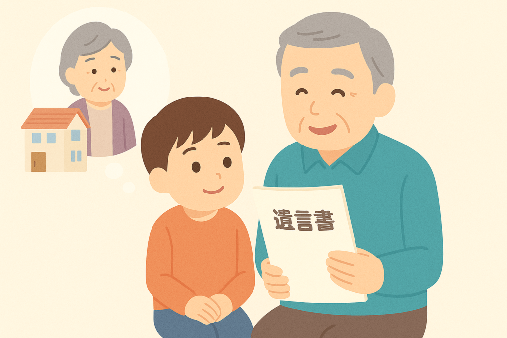 遺言で孫に財産を残すメリット